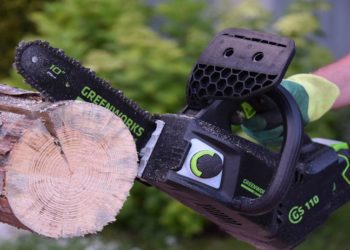 аккумуляторная цепная пила Greenworks GD40TCS