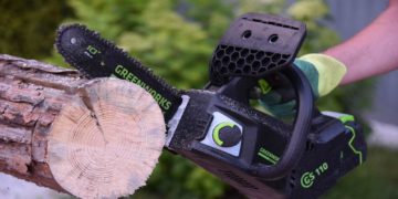 аккумуляторная цепная пила Greenworks GD40TCS