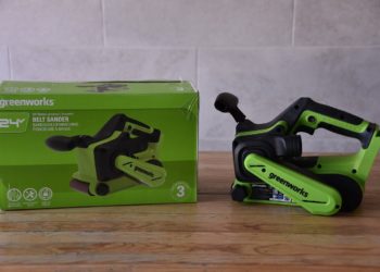 аккумуляторная шлифовальная машина Greenworks G24BS