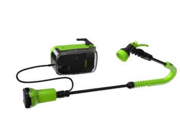 аккумуляторный насос для полива из бочки Greenworks G24SWP