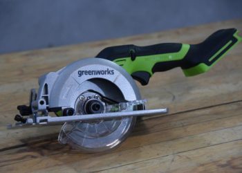 аккумуляторная циркулярная пила Greenworks G24MCS