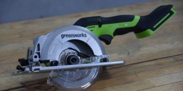 аккумуляторная циркулярная пила Greenworks G24MCS