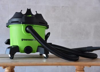 строительный пылесос Greenworks G120WDV