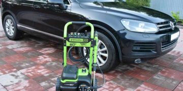 мойка высокого давления Greenworks GDP60DP внешний вид