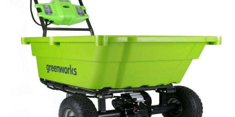 самоходная тележка Greenworks G40GC