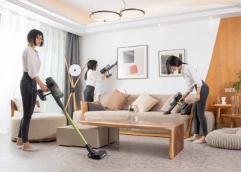 вертикальный пылесос Greenworks G24SVK4