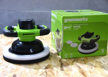 аккумуляторная полировальная машина Greenworks G24BU10