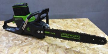 аккумуляторная цепная пила Greenworks GD82CS51