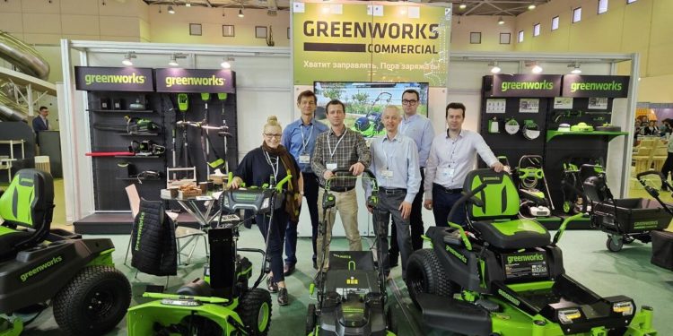 Greenworks на выставке ParkSeason Expo