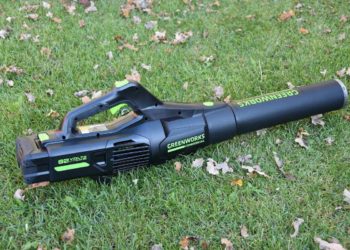 аккумуляторный воздуходув Greenworks GD82ABII