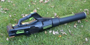 аккумуляторный воздуходув Greenworks GD82ABII